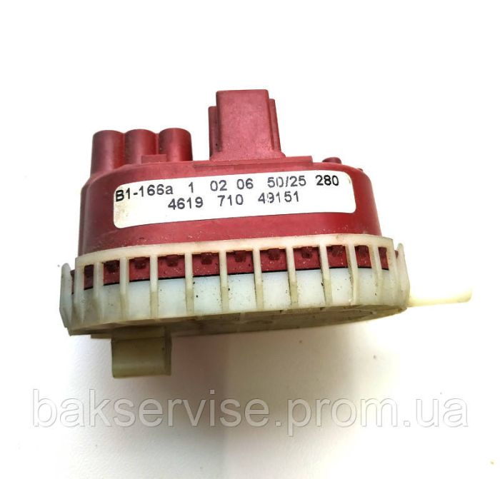 Прессостат (датчик уровня воды) для стиральной машины Bauknecht 461971049151 Б/У