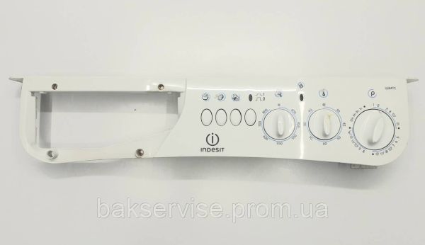 Панель передняя 250001979 стиральной машины Indesit W105TX, WS105TXEX Б/У