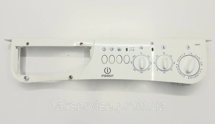 Панель передняя 250001979 стиральной машины Indesit W105TX, WS105TXEX Б/У