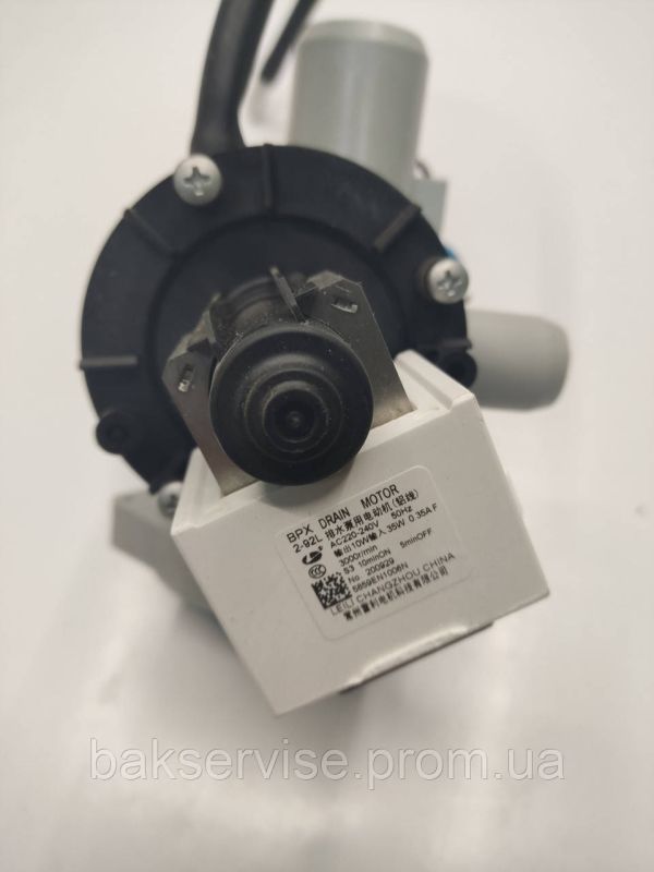Насос 5859EN1006N в зборі з корпусом фільтра для пральної машини LG