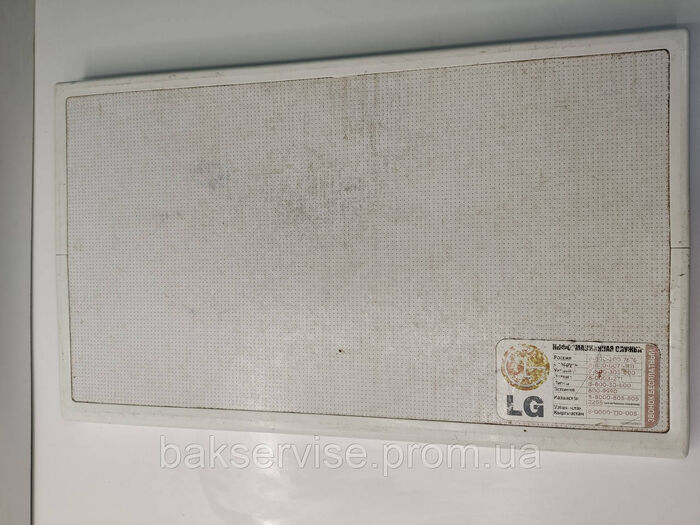 Верхня кришка для пральної машини LG 3806ER1297 3806ER1296