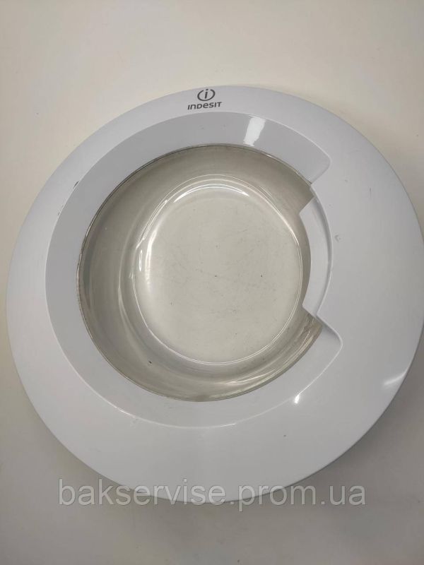 Дверки(люк) до пральної машини Indesit C00510616 без завіси Б/У