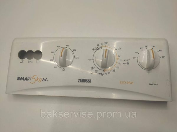 Передня панель управління до пральної машини  Zanussi ZWN 286  Б/У