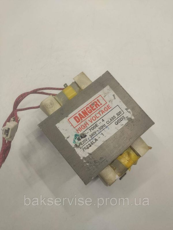 Трансформатор для мікрохвильової печі Danger 75234LA-1 Original Б/У