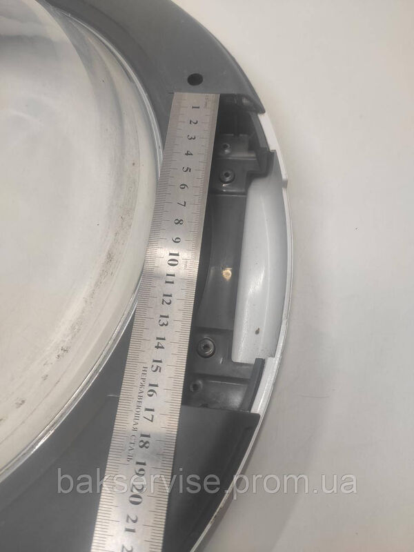 Дверки(люк) до пральної машини Whirlpool C00517297 без завіси Б/У