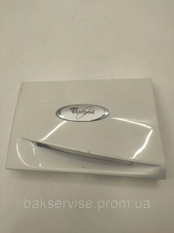Панель (передня)  порошкоприймача для ПРАЛЬНОЇ МАШИНИ  Whirlpool AWO/D 42115 Б/У