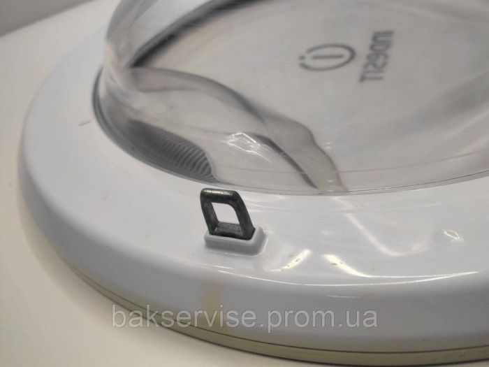 Дверки(люк) до пральної машини Indesit Ariston C00272454 з завісою Б/У