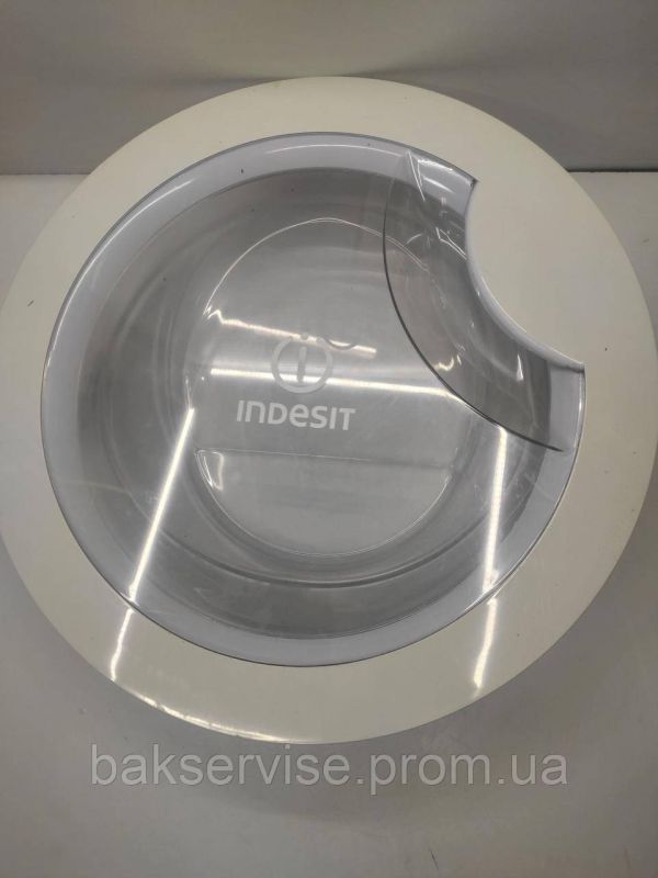 Дверки(люк) до пральної машини Indesit Ariston C00272454 з завісою Б/У