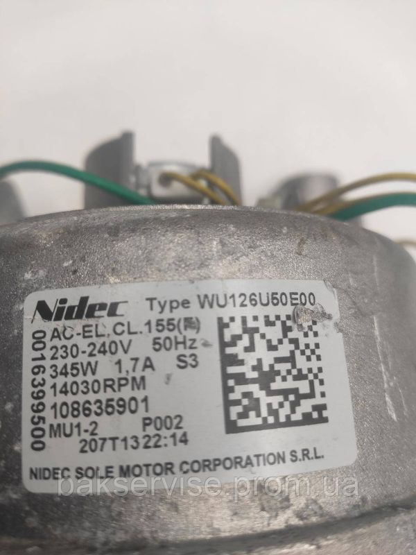 Двигун(мотор) для пральної машини ELECTROLUX 108635901 Б/У
