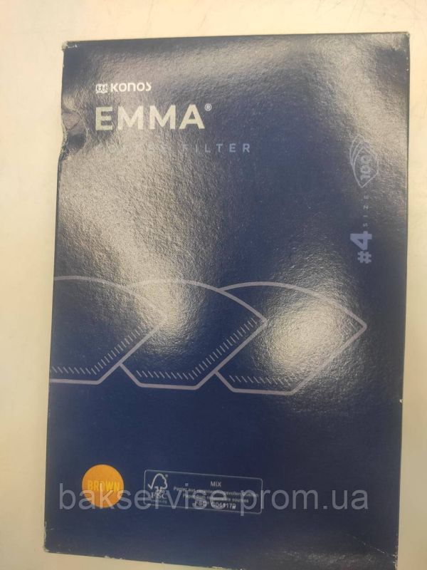 Фільтр кавоварки EMMA №4 FK-002 100ШТ.