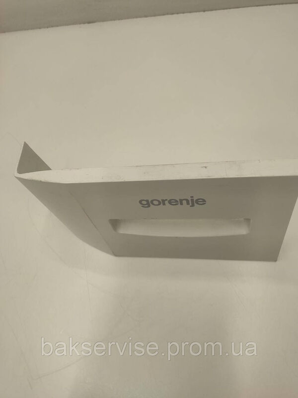 Панель (передня) порошкоприймача для ПРАЛЬНОЇ МАШИНИ Gorenje WA 50109 Б/У
