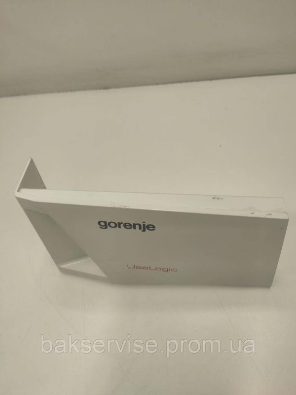 Панель (передня) порошкоприймача для пральної машини Gorenje 587808 Б/У