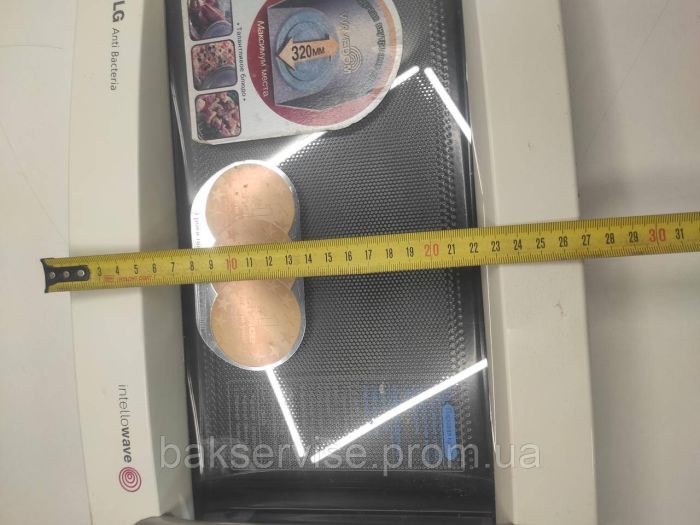Дверцята до мікрохвильової печі LG MH-6384BC/01 Б/У