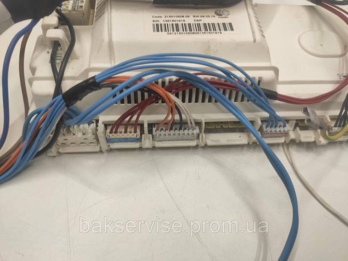 Модуль управління з проводкою до посудомийної машини Indesit C00274112 б/у