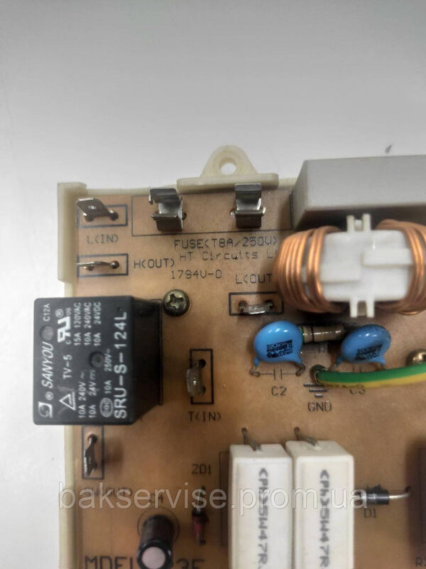 Мережевий фільтр для мікрохвильової печі Delonghi MDFLT23E Б/У