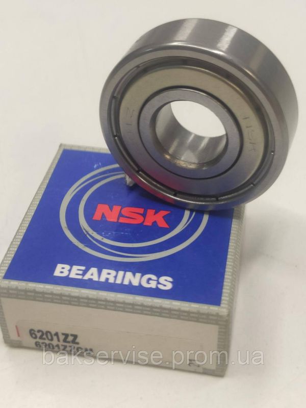 Підшипник пральної машини NSK 6201 ZZ