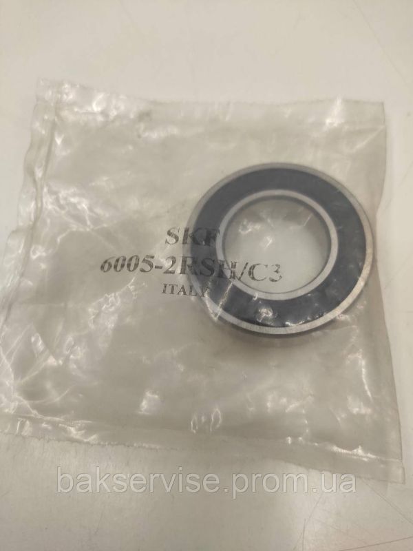 Підшипник пральної машини SKF 6005 2RS H/C3 ORIGINAL