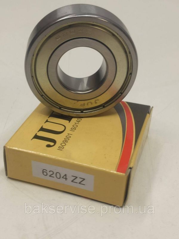 Підшипник пральної машини JUF 6204 ZZ