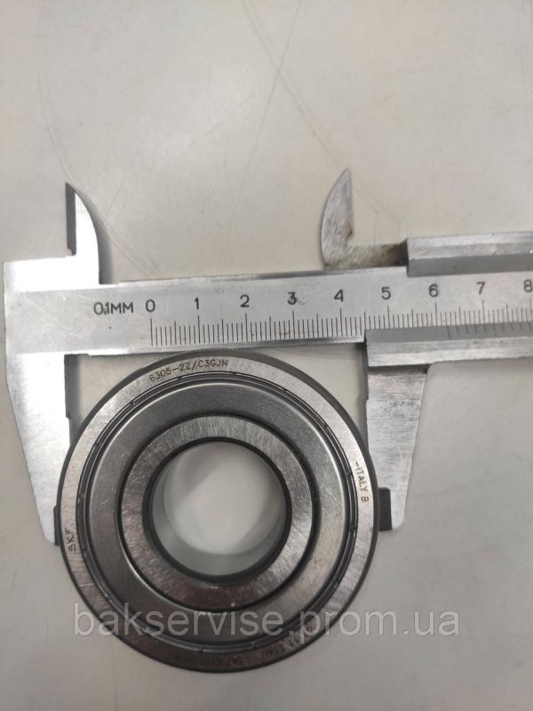 Підшипник пральної машини  SKF 6305-2Z ITALY в упаковці