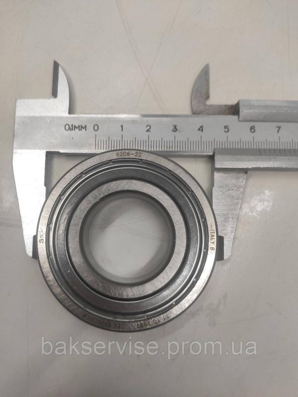 Підшипник пральної машини SKF 6206 2Z  (zip пакування)