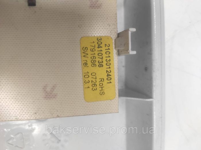 Модуль (плата) індикації Indesit C00143332 для ПРАЛЬНОЇ МАШИНИ (б/у) 21013012401