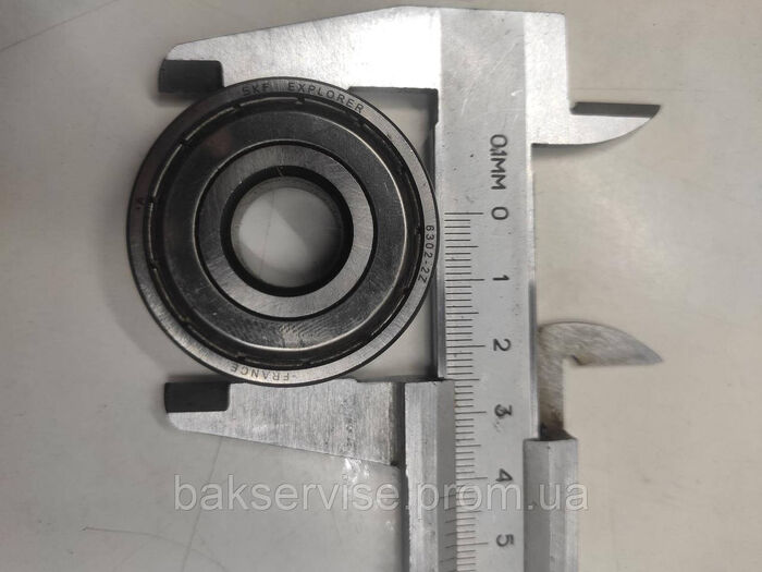 Підшипник пральної машини SKF 6302-2Z (FRANCE) (zip пакування)