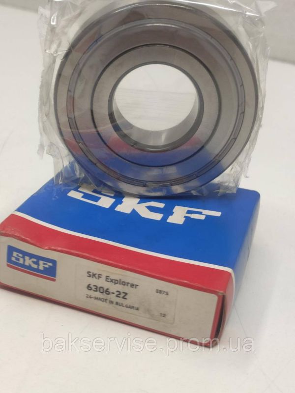 Підшипник пральної машини SKF 6306-2Z в коробці