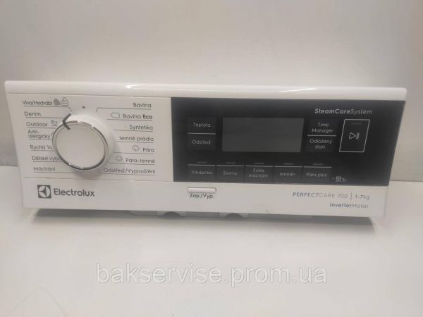 Передня панель до пральної машини ELECTROLUX PERFECTCARE 700 InverterMotor A17495801 Б/У