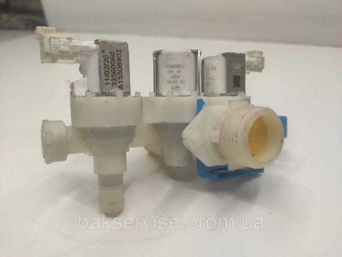 Клапан подачі води до пральної машини AEG A15508902 Б/У