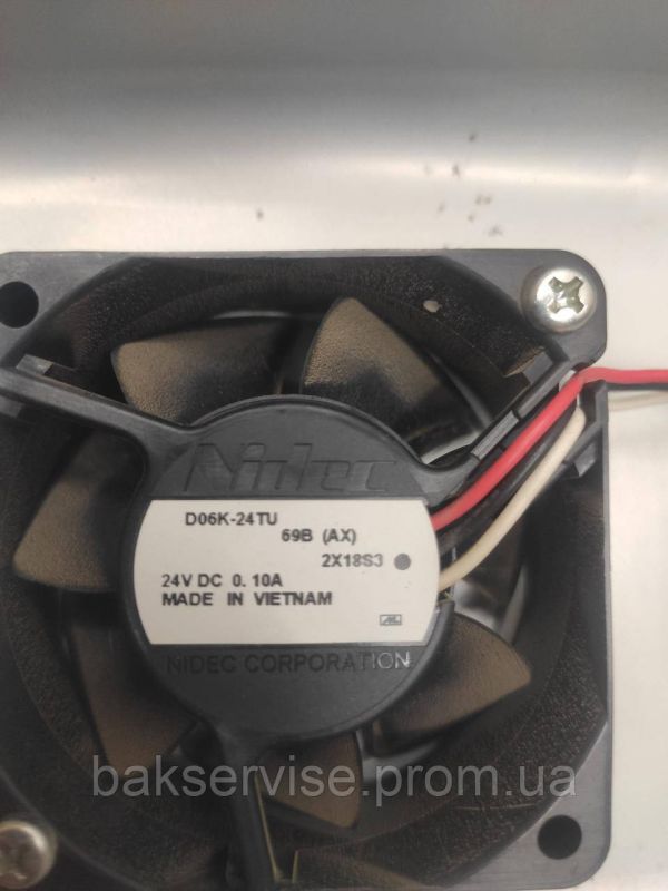 Охолоджуючий вентилятор Nidec D06K-24TU модуля до пральної машини Hitachi BD-W80MV Б/У