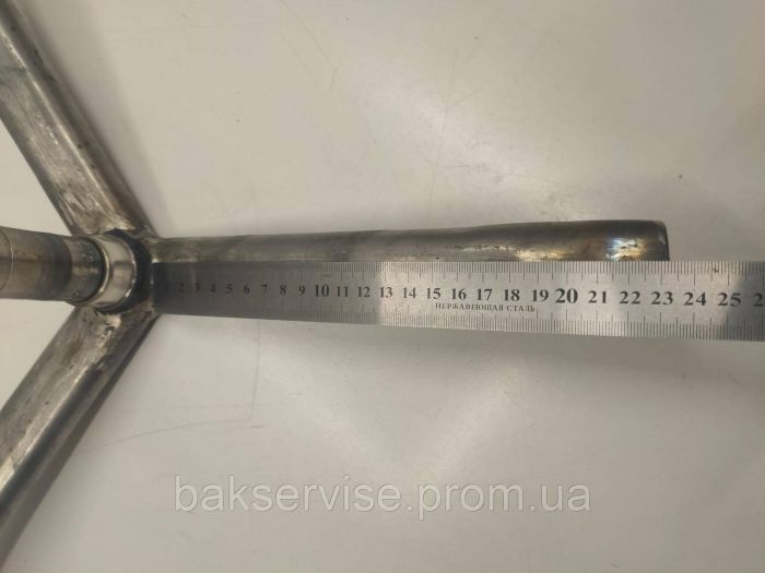 Хрестовина барабана до пральної машини Samsung DC97-14369D (нержавійка)