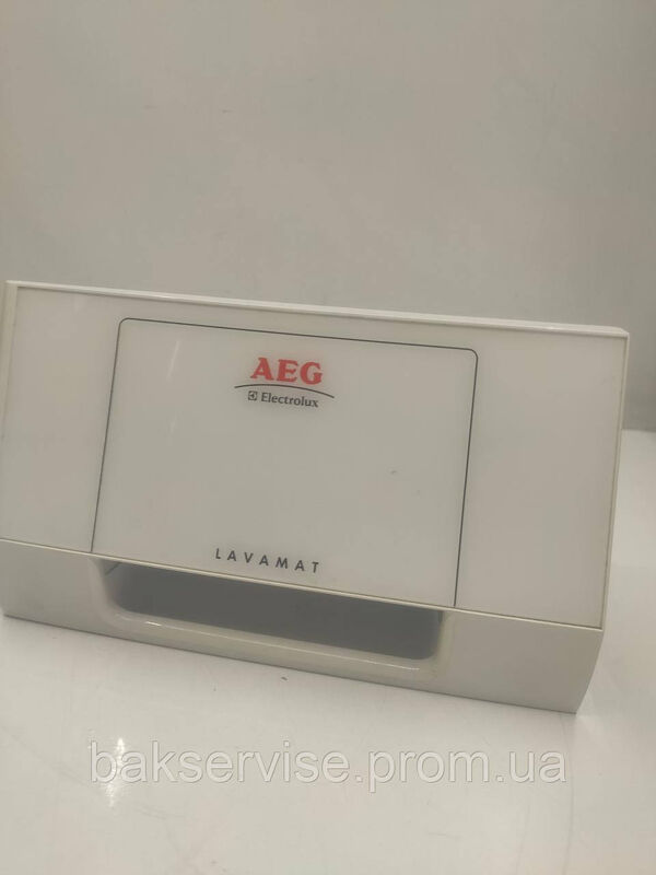 Панель (передня) порошкоприймача для пральної машини AEG 110880200 Б/У