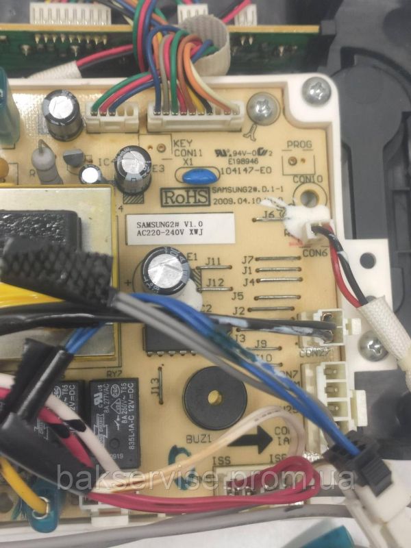 Плата управління з проводкою до посудомийної машини SAMSUNG DM-M39AHC/BWT б/у