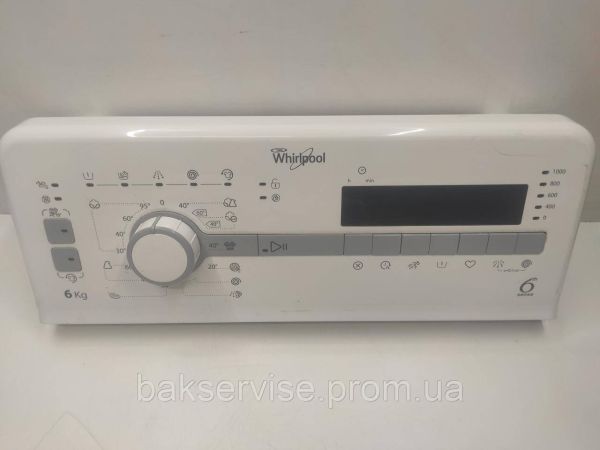 Плата упавління(модуль) до пральної машини Whirlpool W10789861/B Б/У