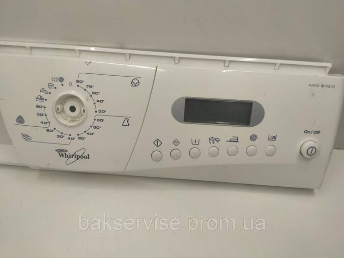 Плата упавління до пральної машини WHIRLPOOL AWG 875/D Б/У