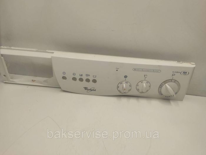 Передня панель до пральної машини Whirlpool FL 5105/A Б/У