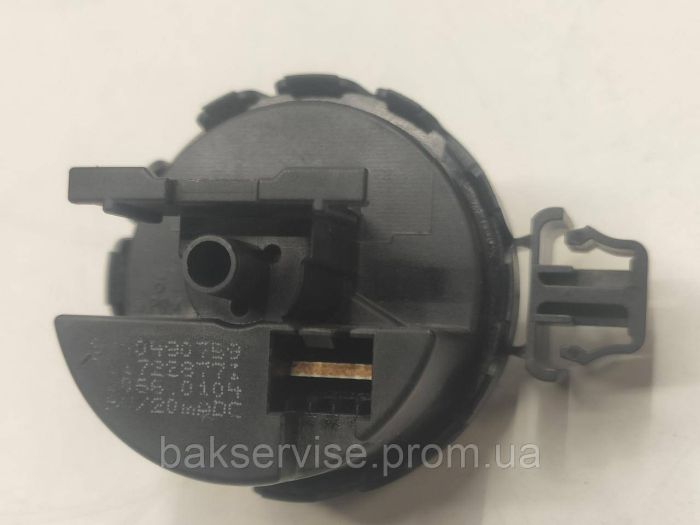 Прессостат (датчик рівня води) для пральної машини Bosch, Siemens 9000490759 Б/У