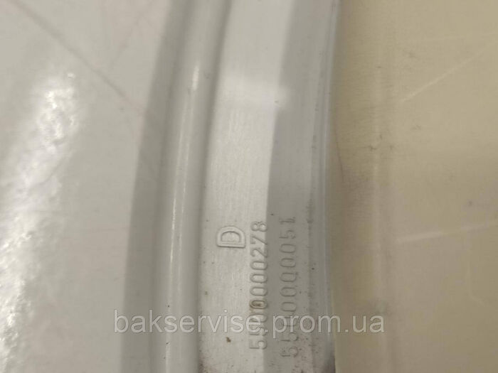 Рамка люка(без скла) до пральної машини Bosch/Siemens WM52801BY/01 без завіси Б/У