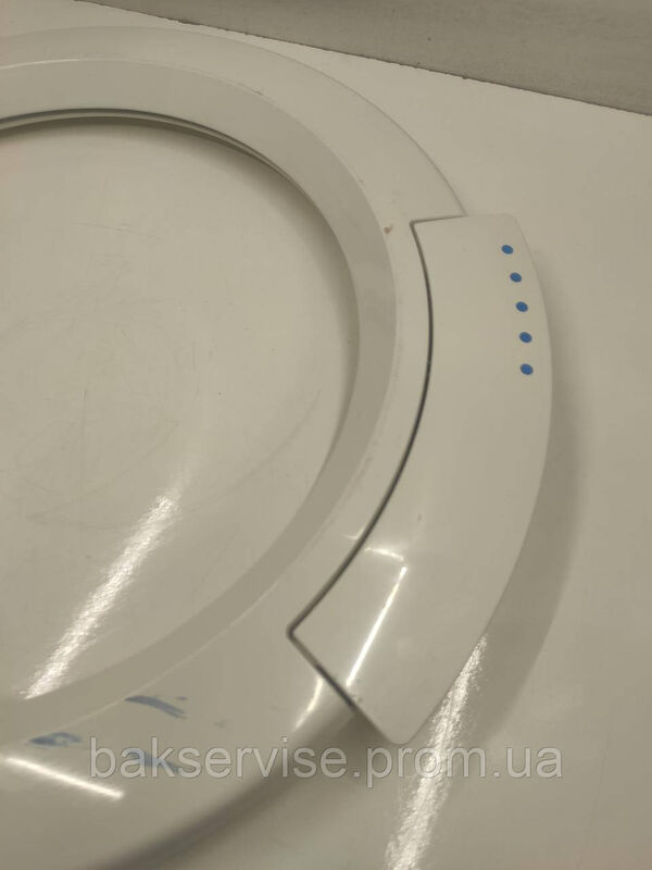 Рамка люка(без скла) до пральної машини Bosch/Siemens WM52801BY/01 без завіси Б/У