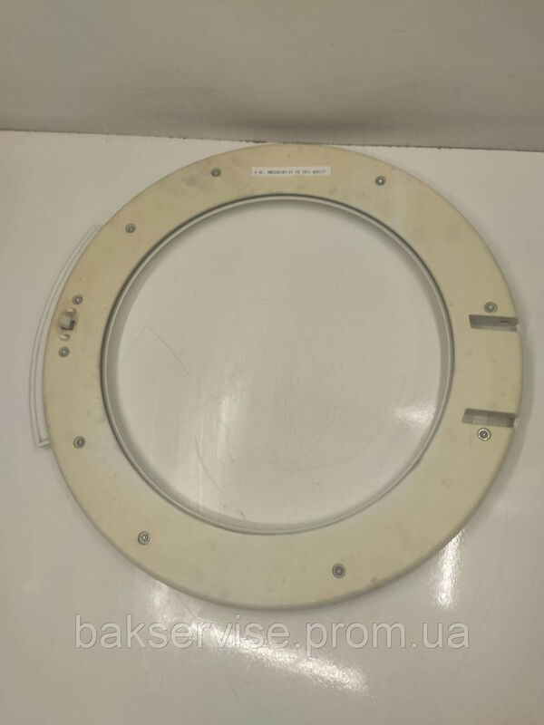 Рамка люка(без скла) до пральної машини Bosch/Siemens WM52801BY/01 без завіси Б/У