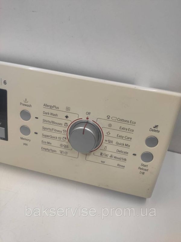 Плата упавління до пральної машини Bosch, Whirlpool W10438453/G(без плати індикації) Б/У