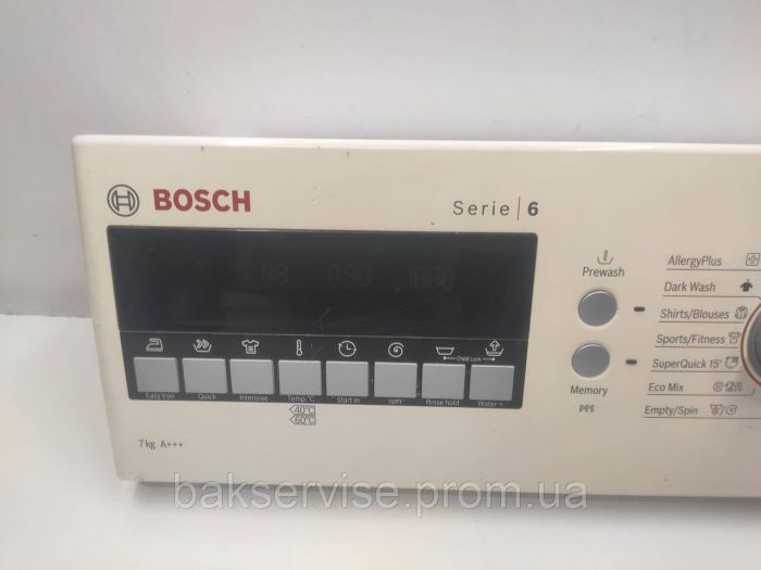 Плата упавління до пральної машини Bosch, Whirlpool W10438453/G(без плати індикації) Б/У