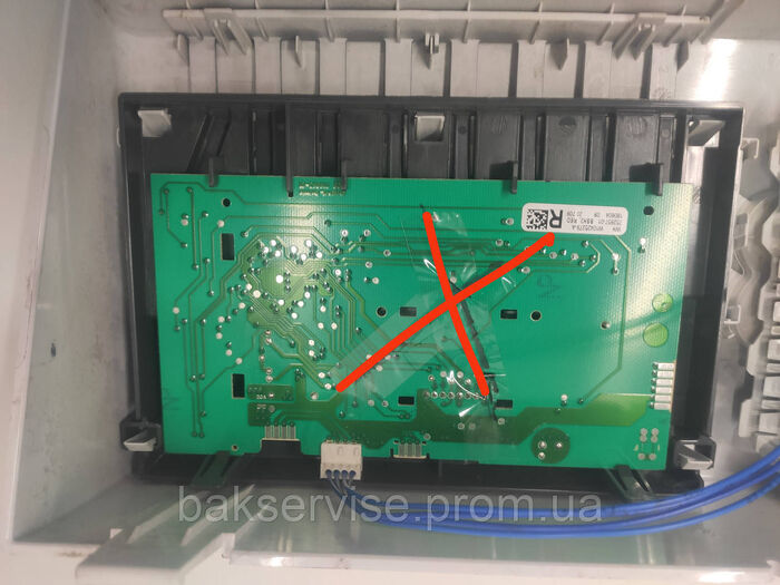 Плата упавління до пральної машини Bosch, Whirlpool W10438453/G(без плати індикації) Б/У