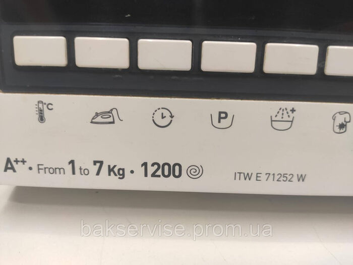 Плата упавління до пральної машини Indesit ITW E 71252 W Б/У