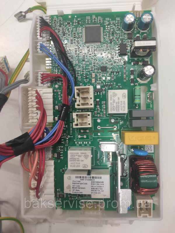 Модуль (плата управління) з проводкою до пральної машини  ELECTROLUX EW6TN14272 Б/У