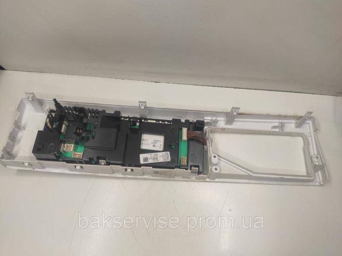 Плата упавління до пральної машини BOSCH WAB24262BY (без передньої панелі порошкоприймача) Б/У