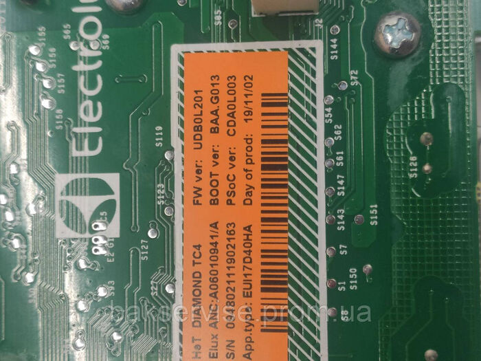 Плата упавління до пральної машини Electrolux DIAMOND TC4 (з сушкою) Б/У