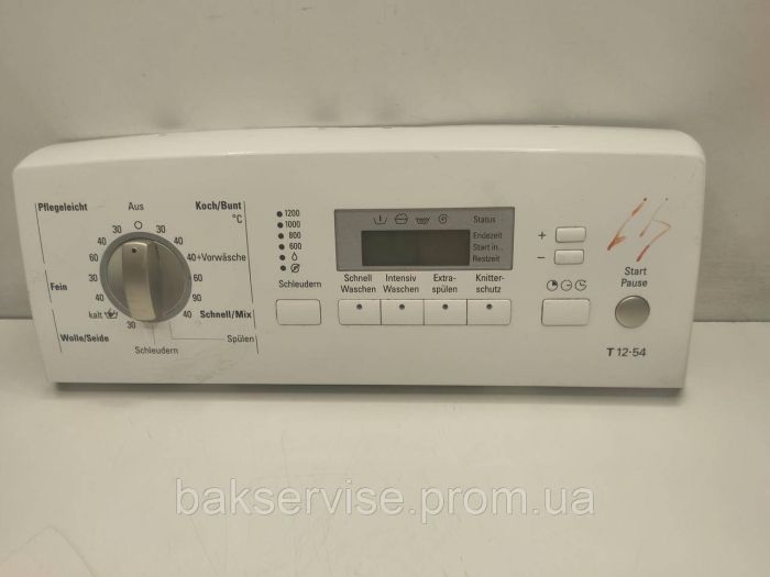 Плата упавління до пральної машини SIEMENS T12.54 WP12T540/04 Б/У