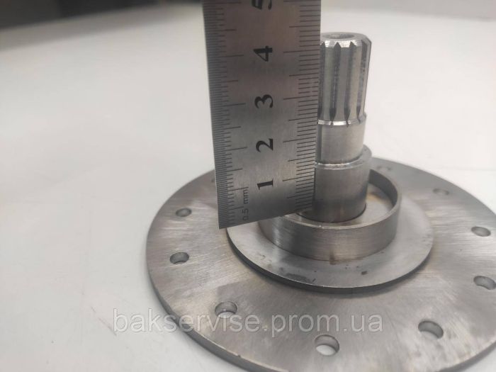 Фланець барабана ведений до пральної машини Electrolux під 203 підшипник 1084891058 НЕРЖАВІЙКА НОВЕ