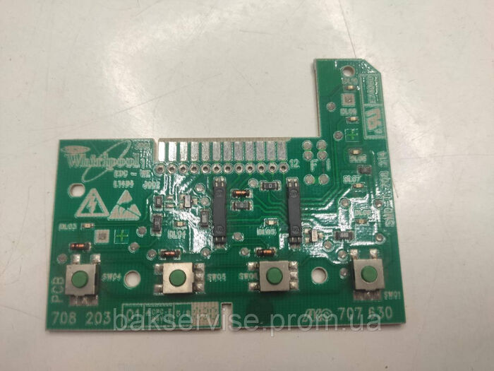 Плата індукційна для пральної машини Whirlpool  461971403791-01 AKO CN 707630-04 Б/У